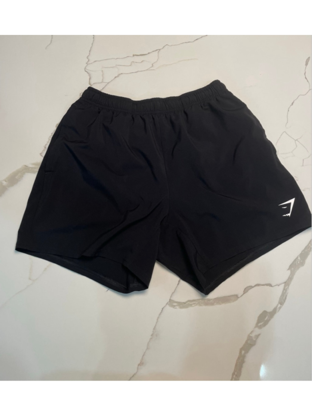 Gymshark Black Athletic Shorts M Workout Performance
